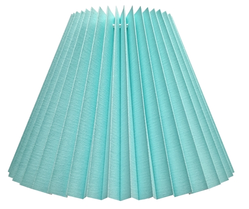 plissé 16x30x42 T-E27 mint bomuld med stativ